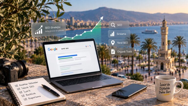 İzmir SEO çalışması: anahtar kelime, teknik SEO ve yerel SEO